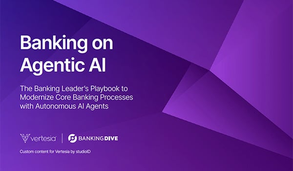 Modernize core banking processes with autonomous AI agents