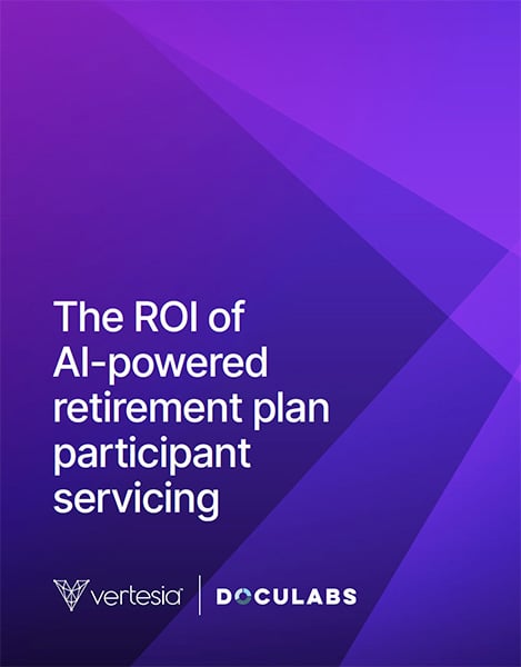 The ROI of AI-powered retirement plan participant servicing The ROI of AI-powered retirement plan participant servicing