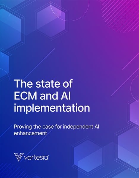 The state of ECM and AI implementation survey report