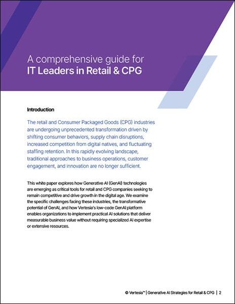 Inside the GenAI white paper for Retail & CPG Inside the GenAI white paper for Retail & CPG